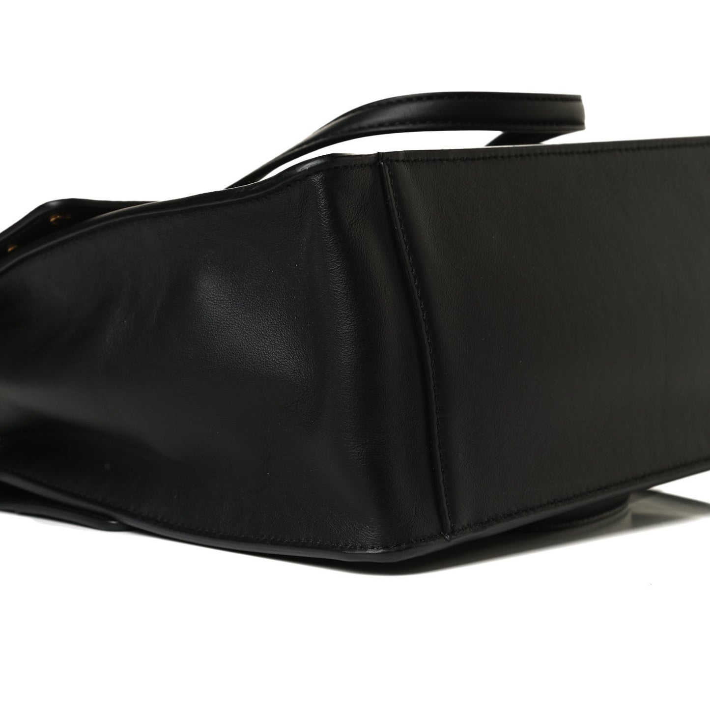 Vitello Grace Matte Large Flip Tote Black
