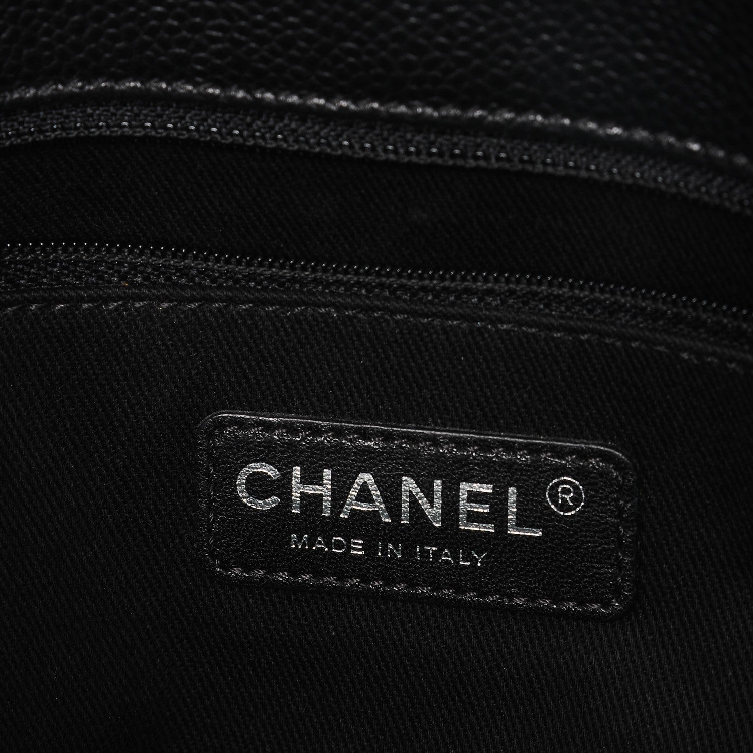 Chanel Caviar Quilted Timeless CC Tote Black 6 of 7