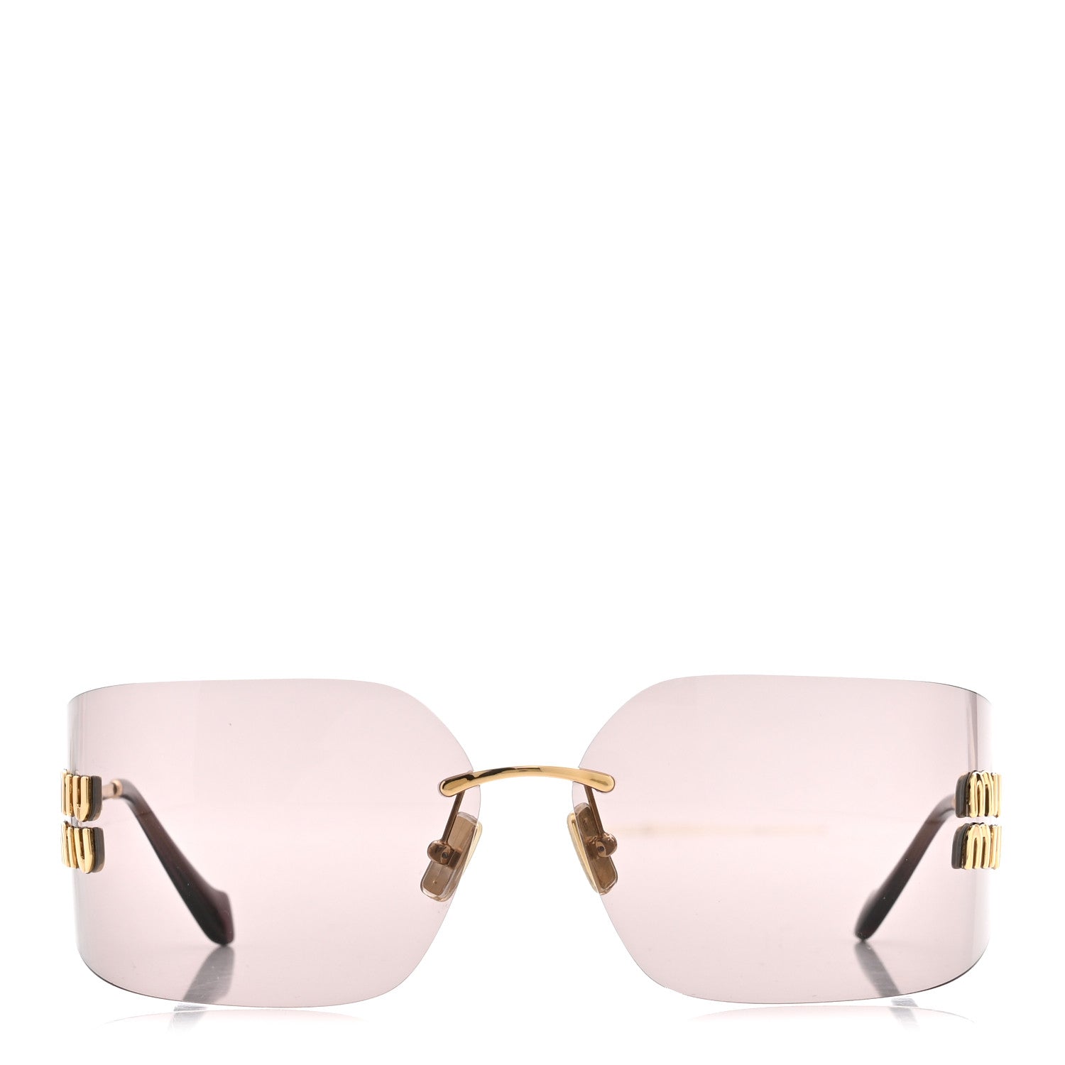 Miu Miu Metal Aube Sunglasses SMU54Y Mauve 2 of 7