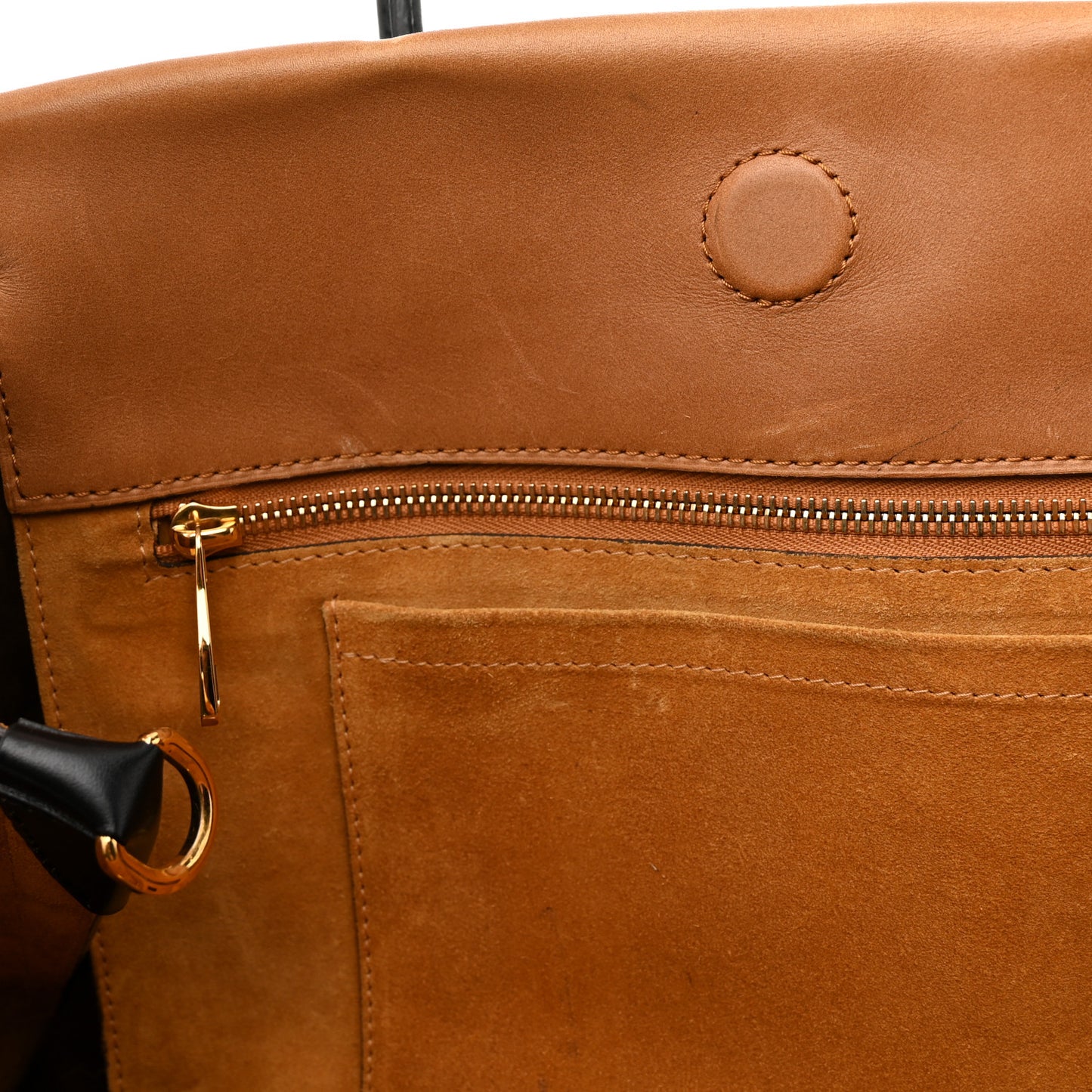 Monogram Cuir Orfevre Tote W PM Noisette