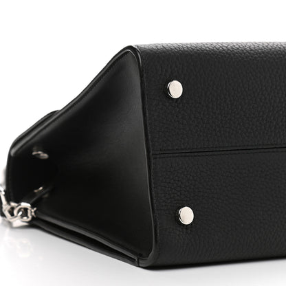 Christian Dior Grained Calfskin Medium Diorever Flap Black 8 of 9