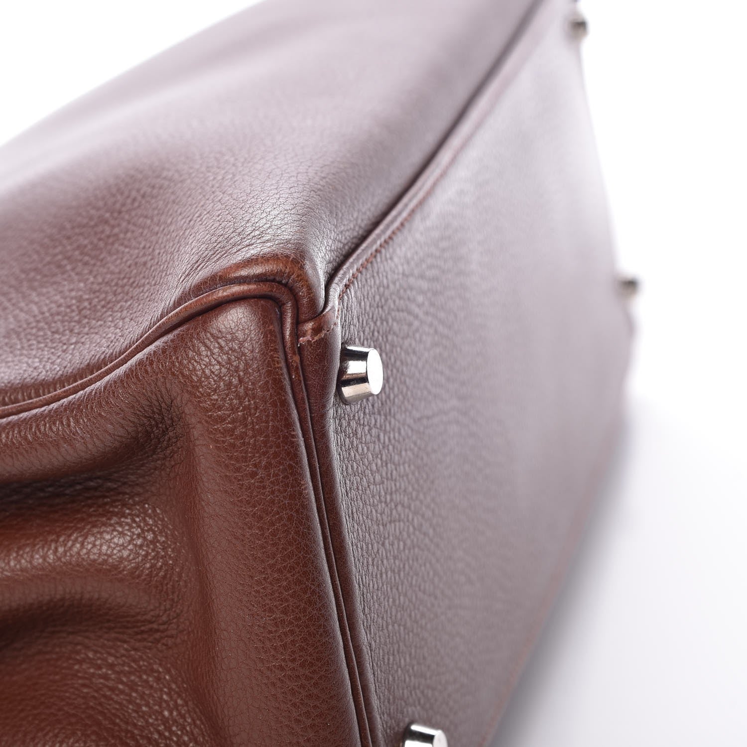Hermes Evergrain Kelly Retourne 35 Havane 48 of 68
