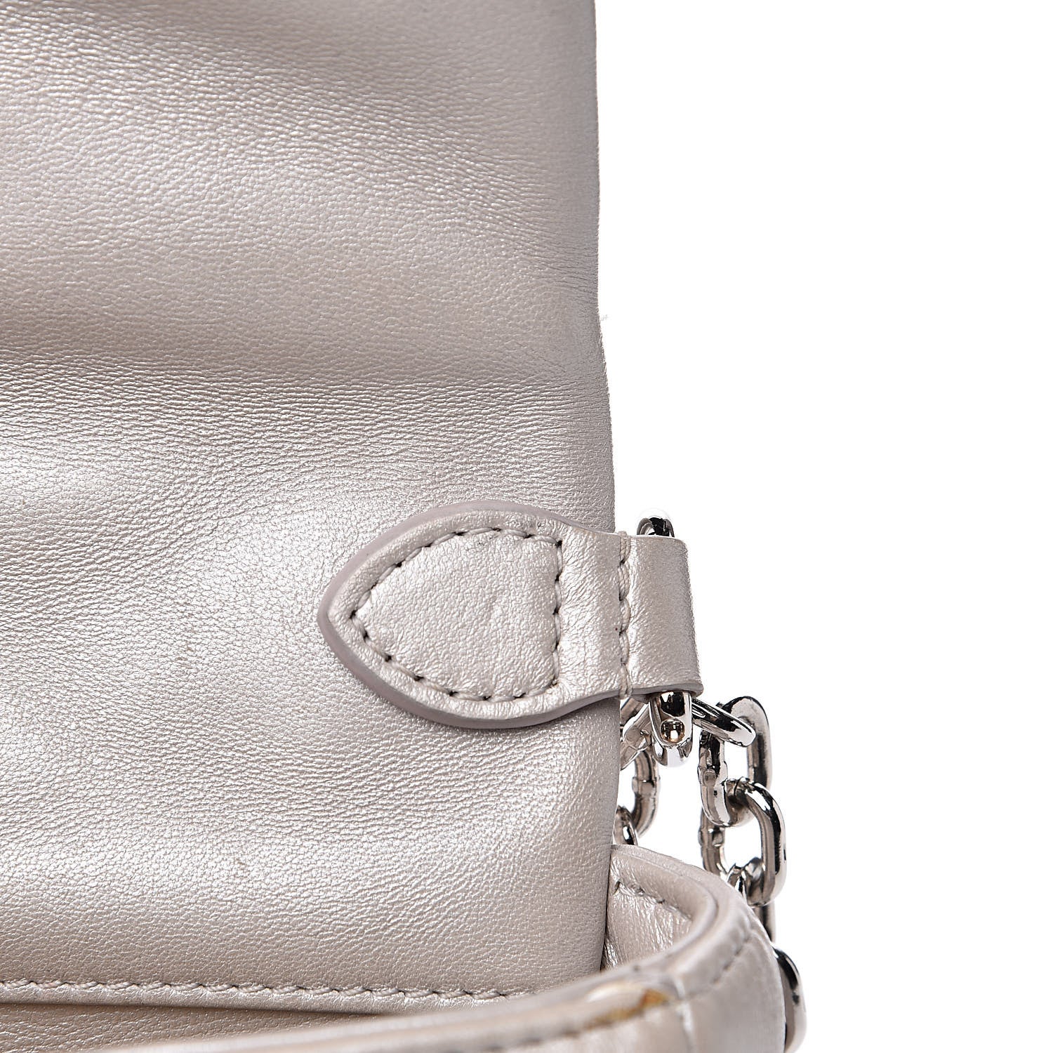 Louis Vuitton Lambskin Malletage GO-14 PM Silver 16 of 16