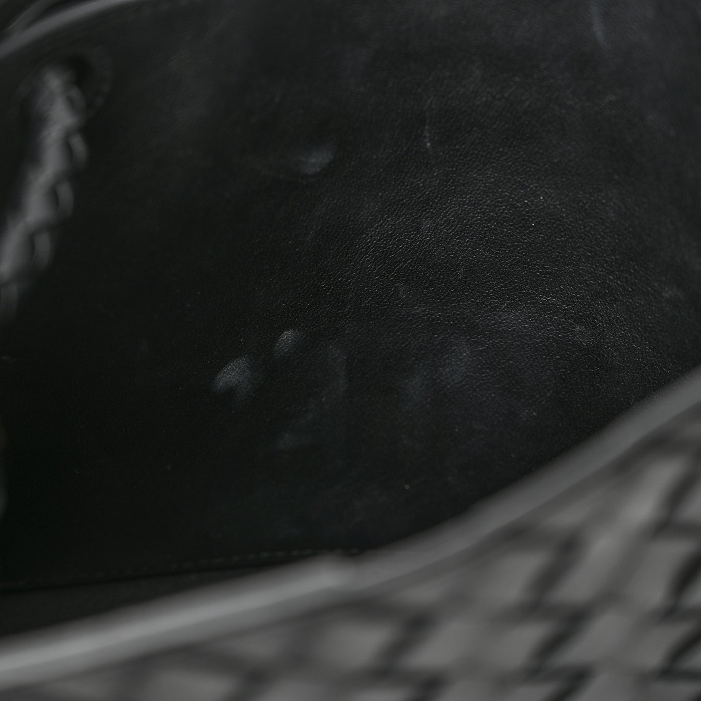 Nappa Intrecciato Small Andiamo Shoulder Bag Black