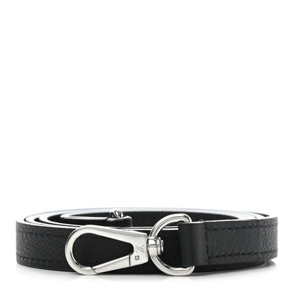 Louis Vuitton Calfskin Shoulder Strap Black 1 of 3