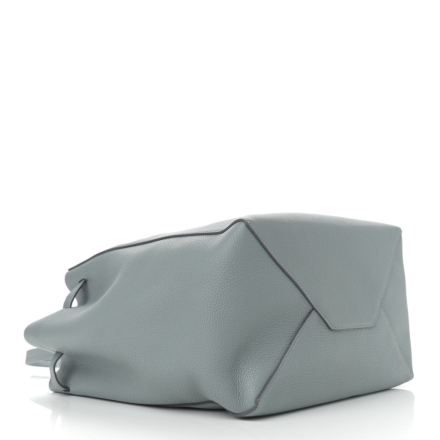 Celine Soft Grained Calfskin Small Belt Cabas Phantom Storm 4 of 10