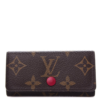 Louis Vuitton Monogram 4 Key Multicles Holder Fuchsia 1 of 9