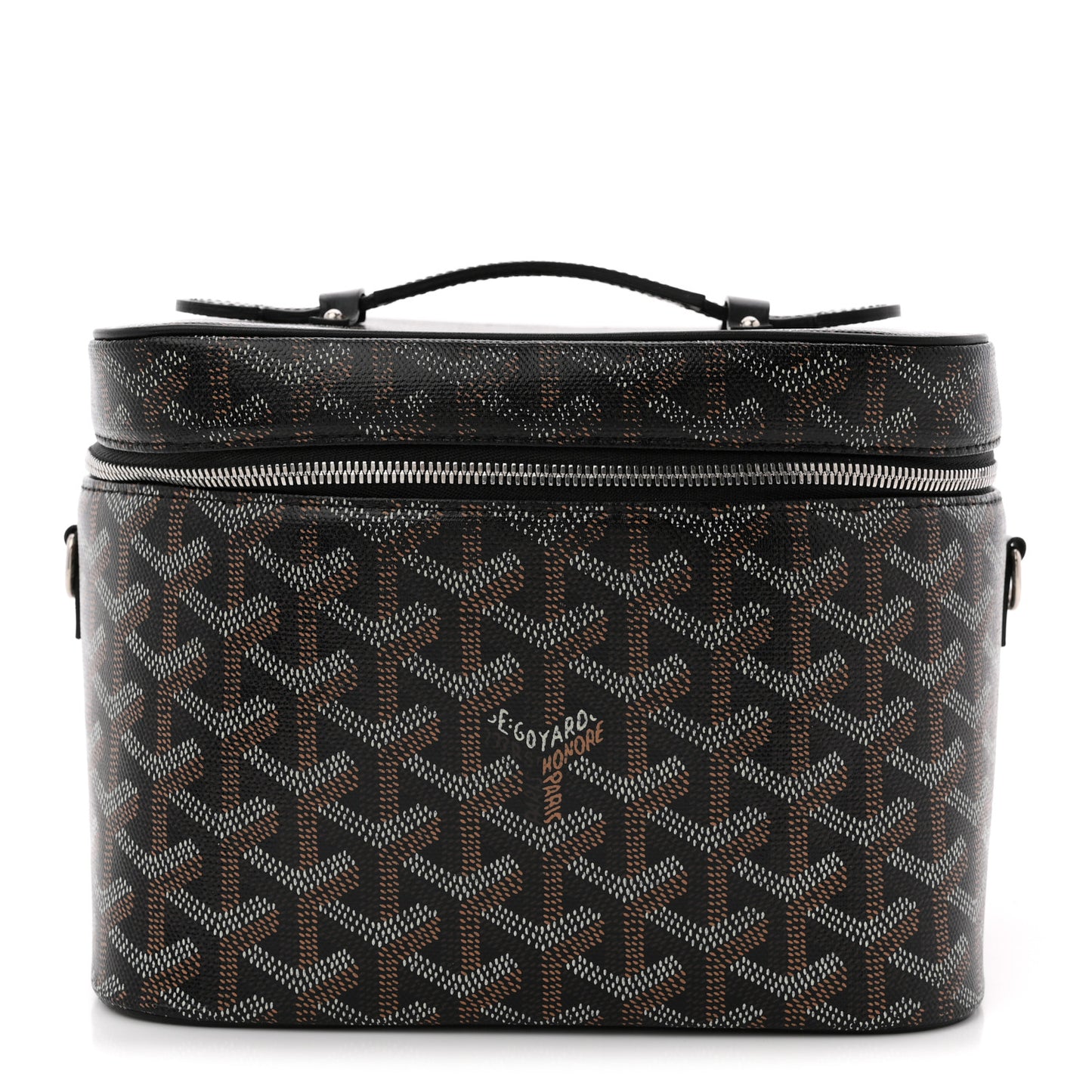 Goyardine Muse Vanity Case Black