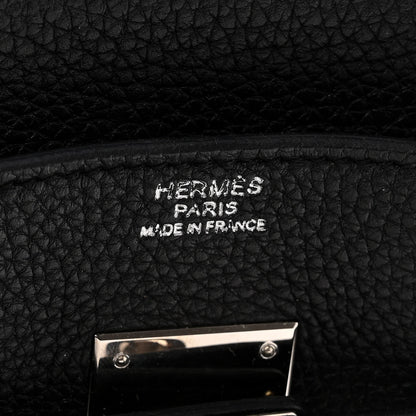 Hermes Togo Birkin 30 Black 6 of 13