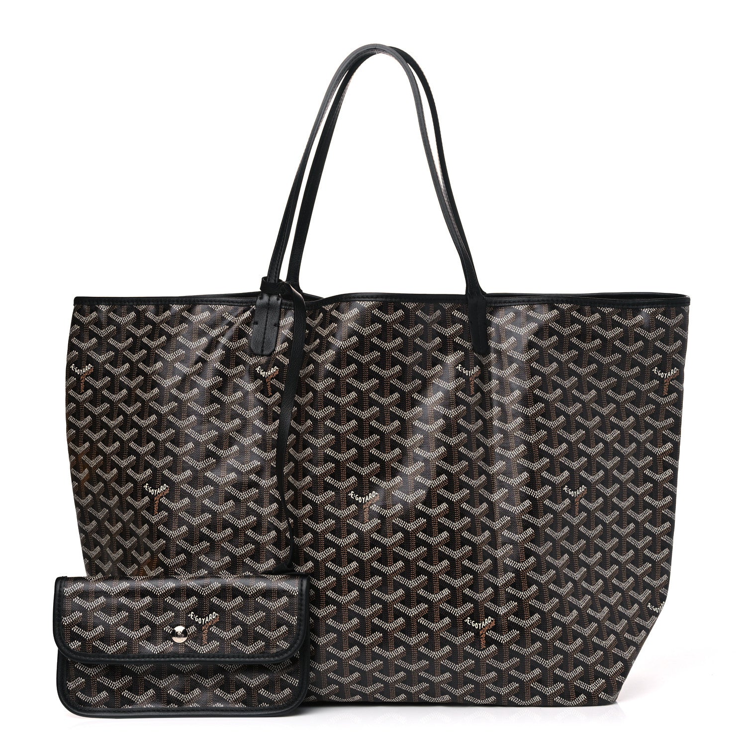Goyard Goyardine Saint Louis GM Black 1 of 4