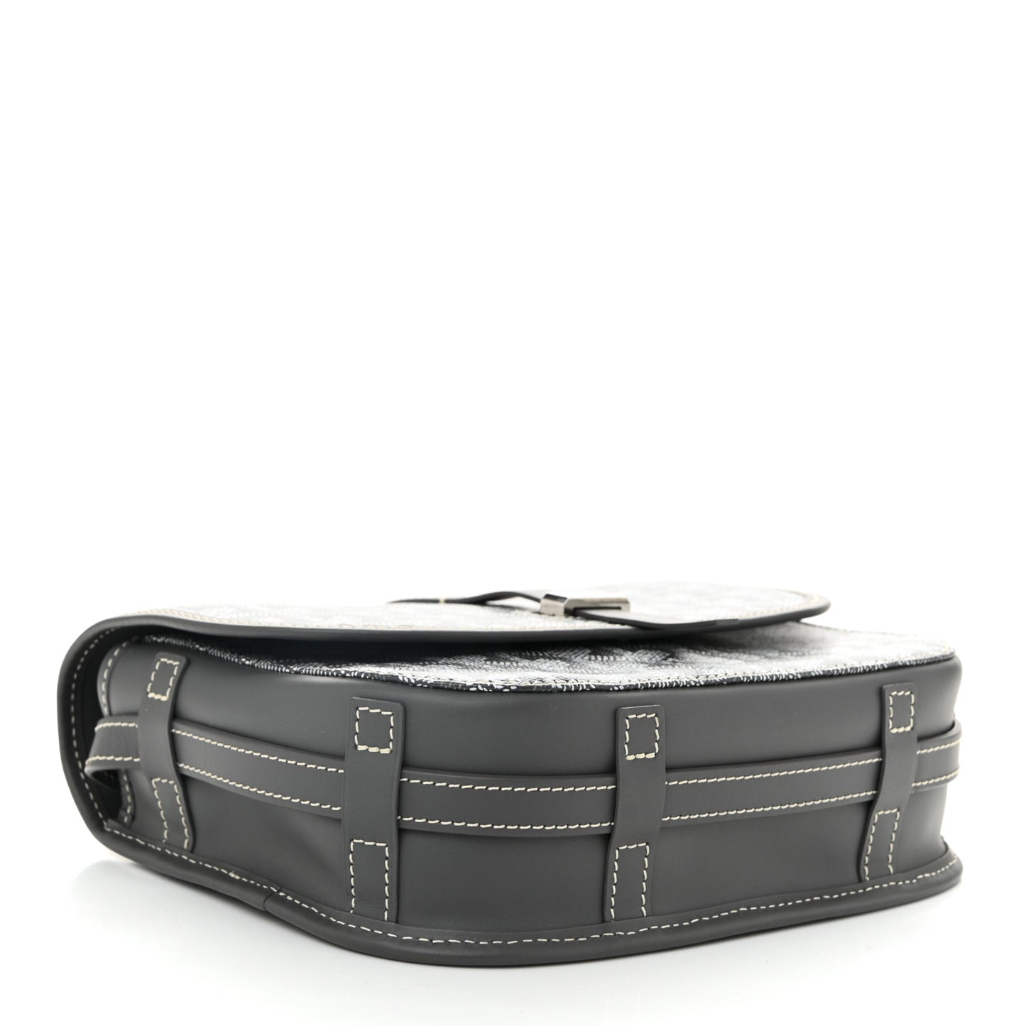 Goyardine Belvedere II PM Messenger Bag Grey