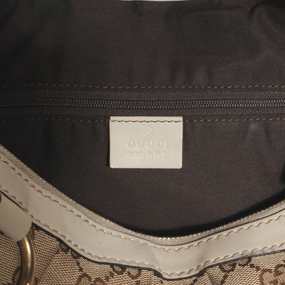 Gucci Monogram Medium Sukey Hobo Off White 6 of 7