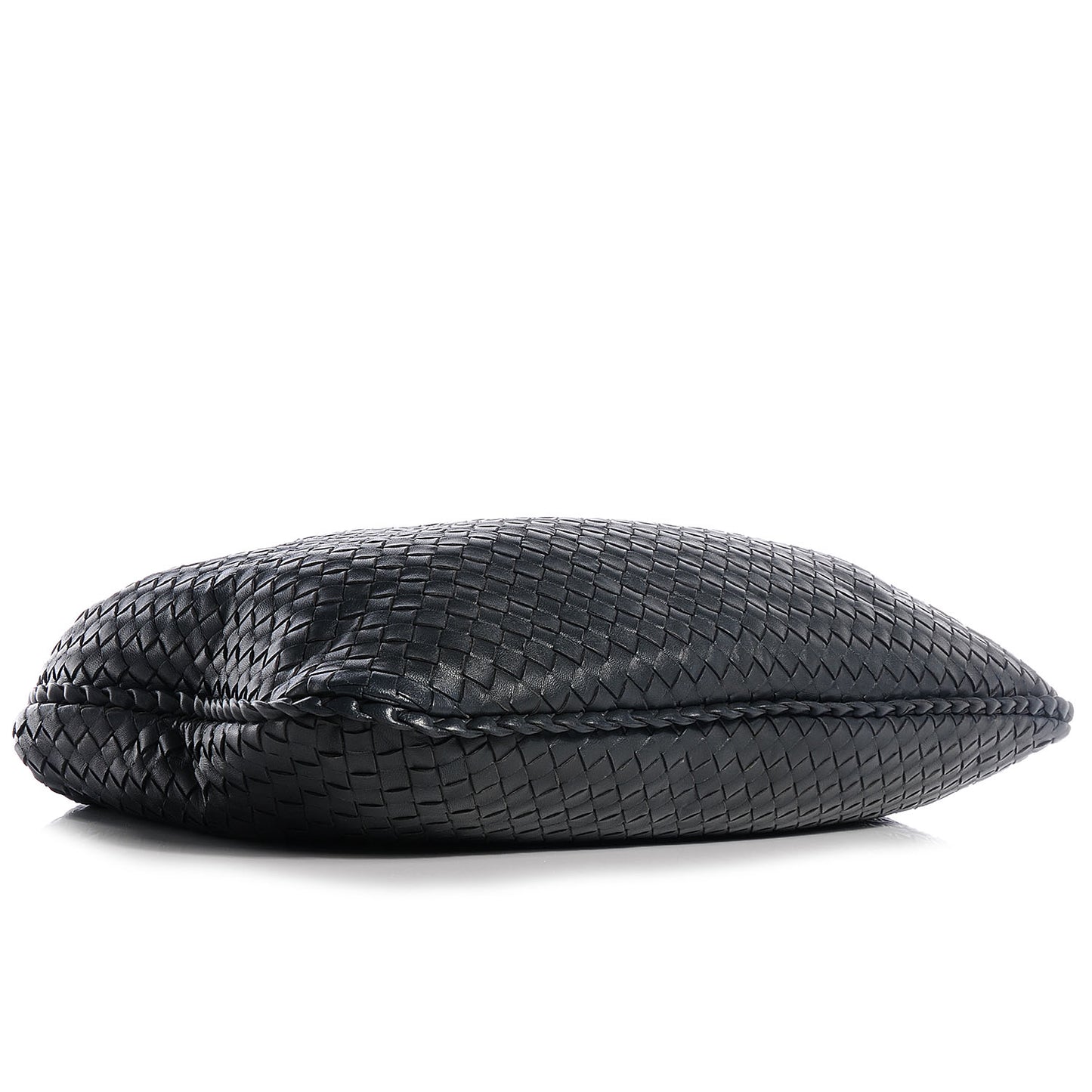Nappa Intrecciato Medium Veneta Hobo Ardoise