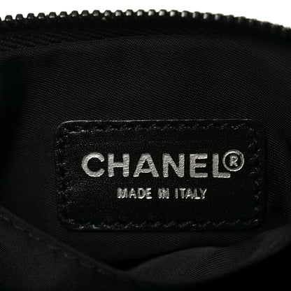 Chanel Nylon Travel Ligne Long Zip Wristlet Black 6 of 7