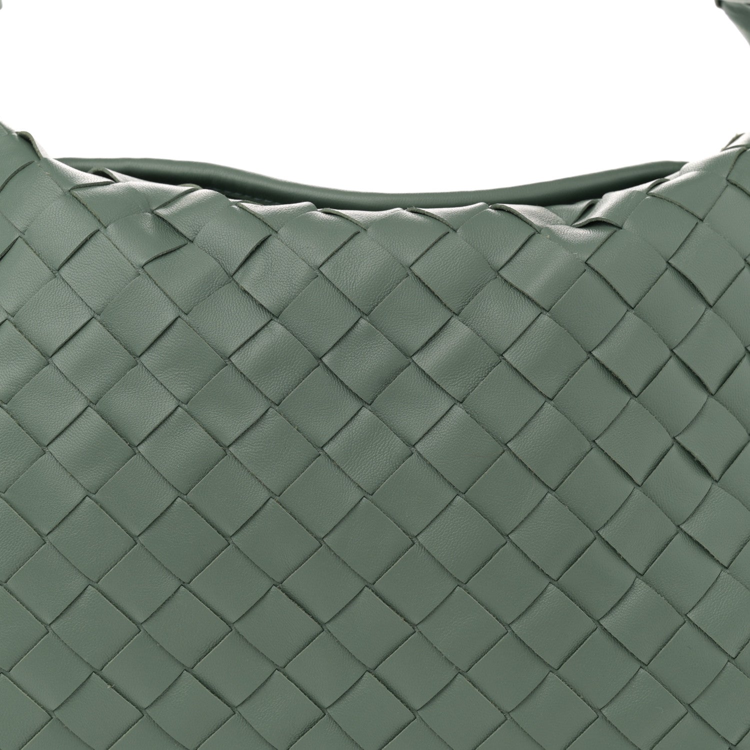 Bottega Veneta Nappa Intrecciato Small Hop Aloe 8 of 10