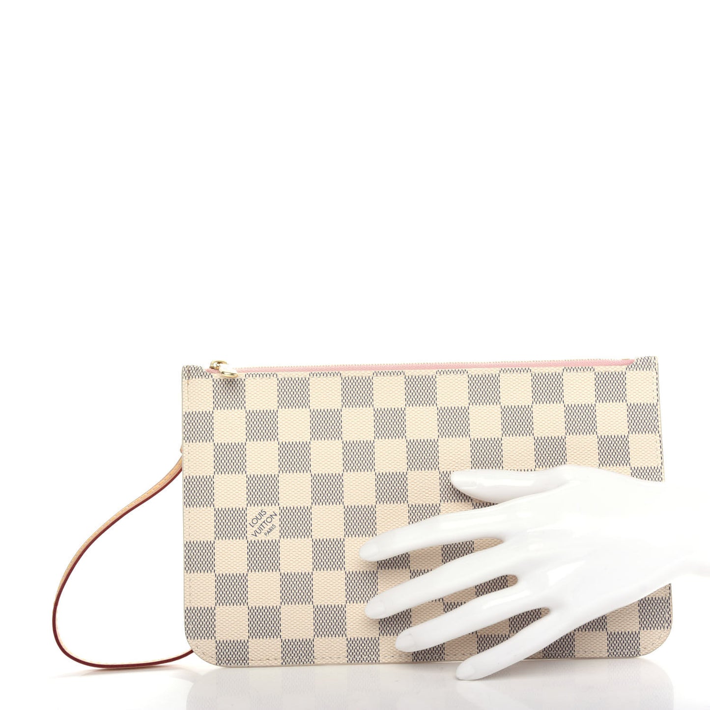 Damier Azur Neverfull MM GM Pochette Rose Ballerine