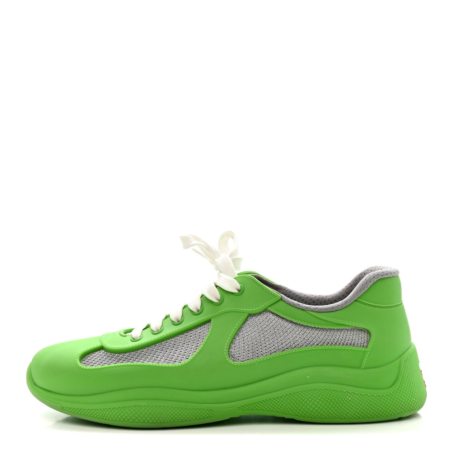 Soft Rubber Mesh Mens America's Cup Sneakers 42 Apple Green