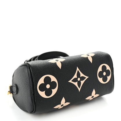 Louis Vuitton Empreinte Monogram Giant Nano Speedy Black Beige 4 of 9