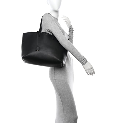 Saint Laurent Calfskin Large Shopping Tote Black 2 of 13