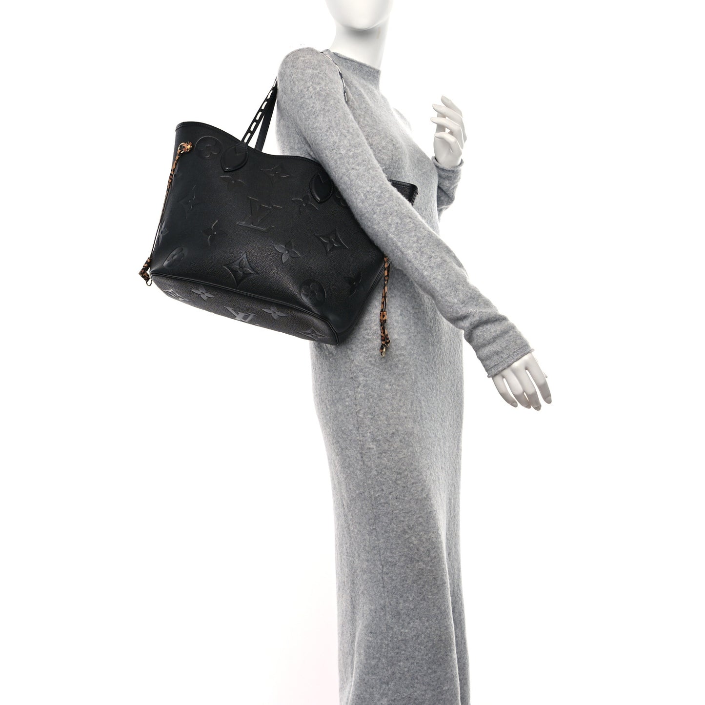 Empreinte Monogram Giant Wild at Heart Neverfull MM Black