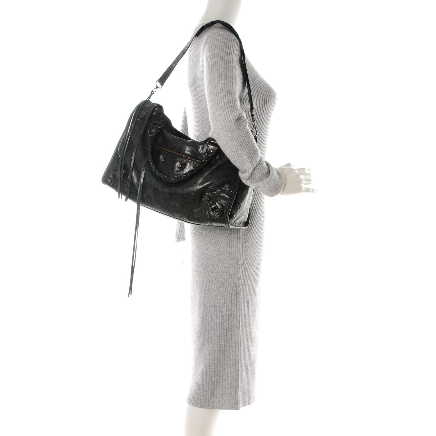 Balenciaga Agneau Classic Hardware City Black 2 of 9