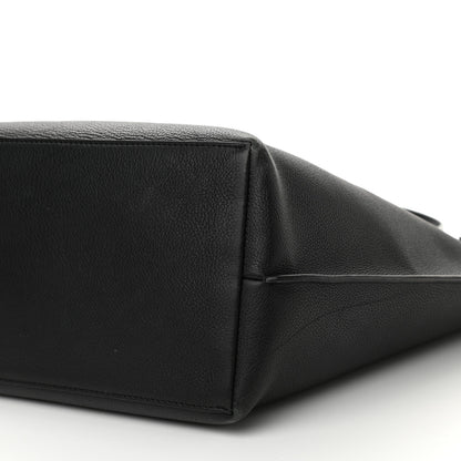 Louis Vuitton Calfskin Lockme Go Tote Black 9 of 10