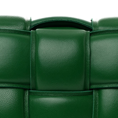 Bottega Veneta Nappa Maxi Intreccio Padded Cassette Crossbody Bag Racing Green 8 of 12