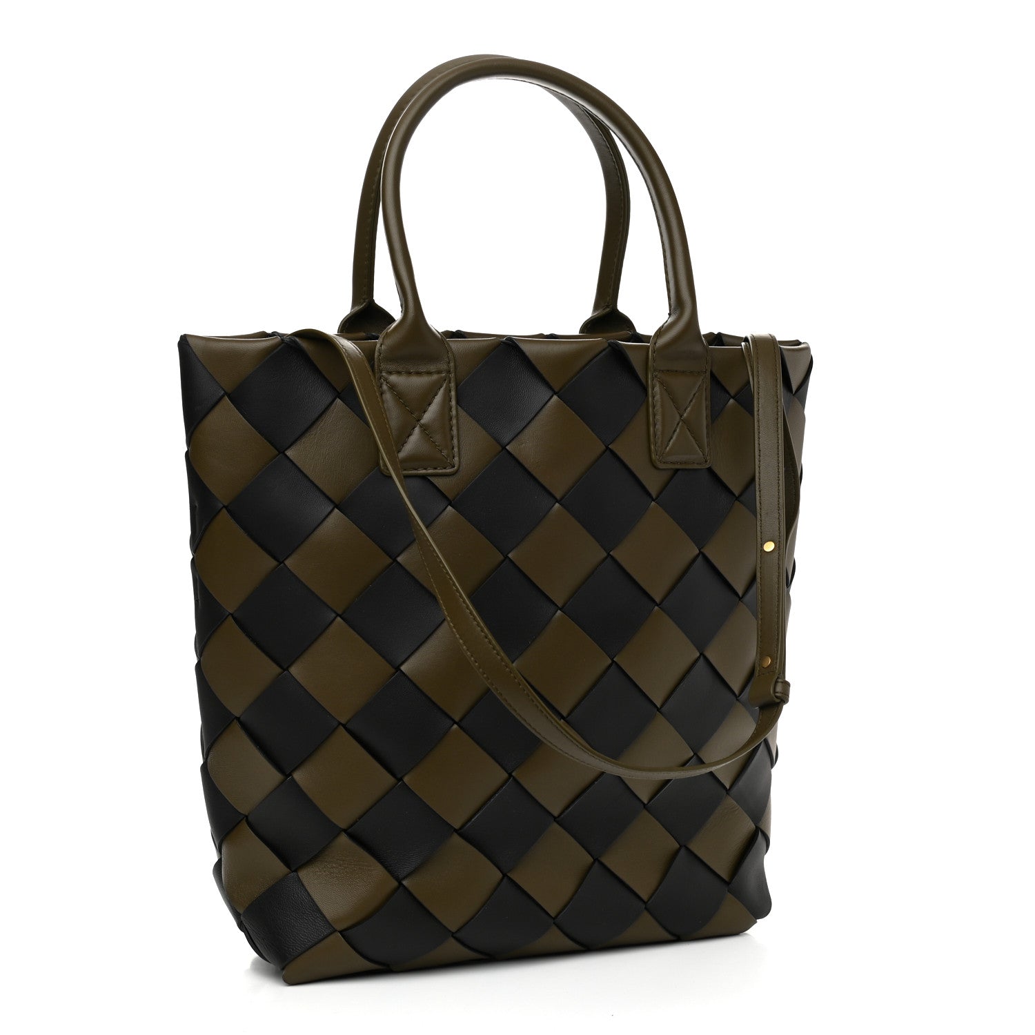 Bottega Veneta Nappa Maxi Cabat 30 Mustard Black 4 of 11