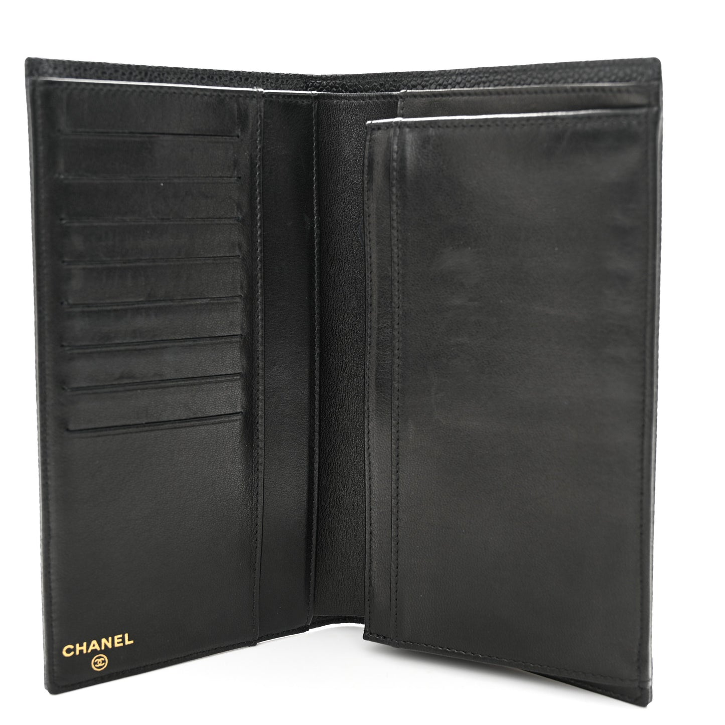 Caviar Timeless CC Yen Wallet Black
