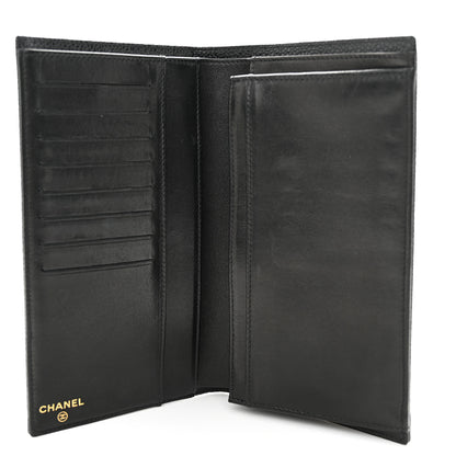 Chanel Caviar Timeless CC Yen Wallet Black 6 of 14