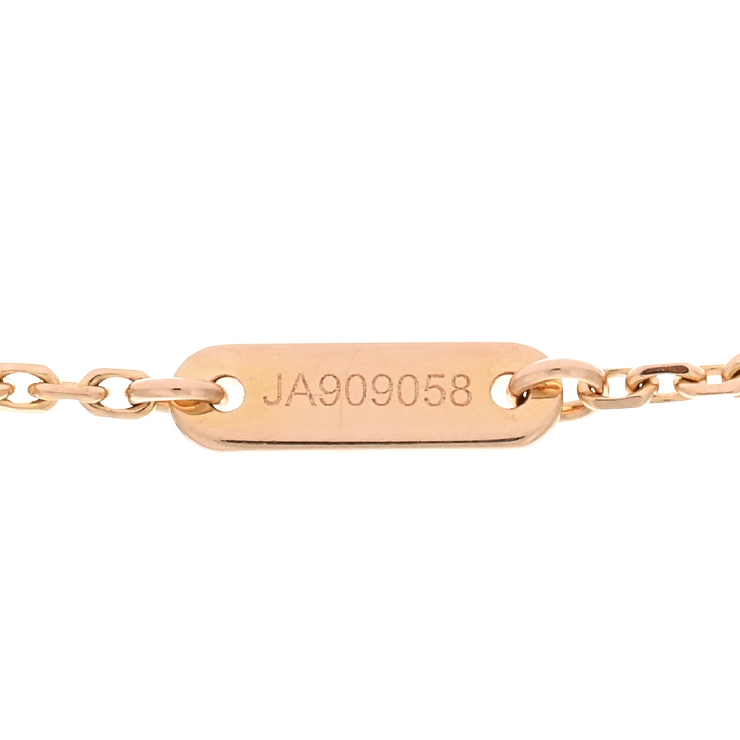 18K Rose Gold Sweet Alhambra Pendant Necklace