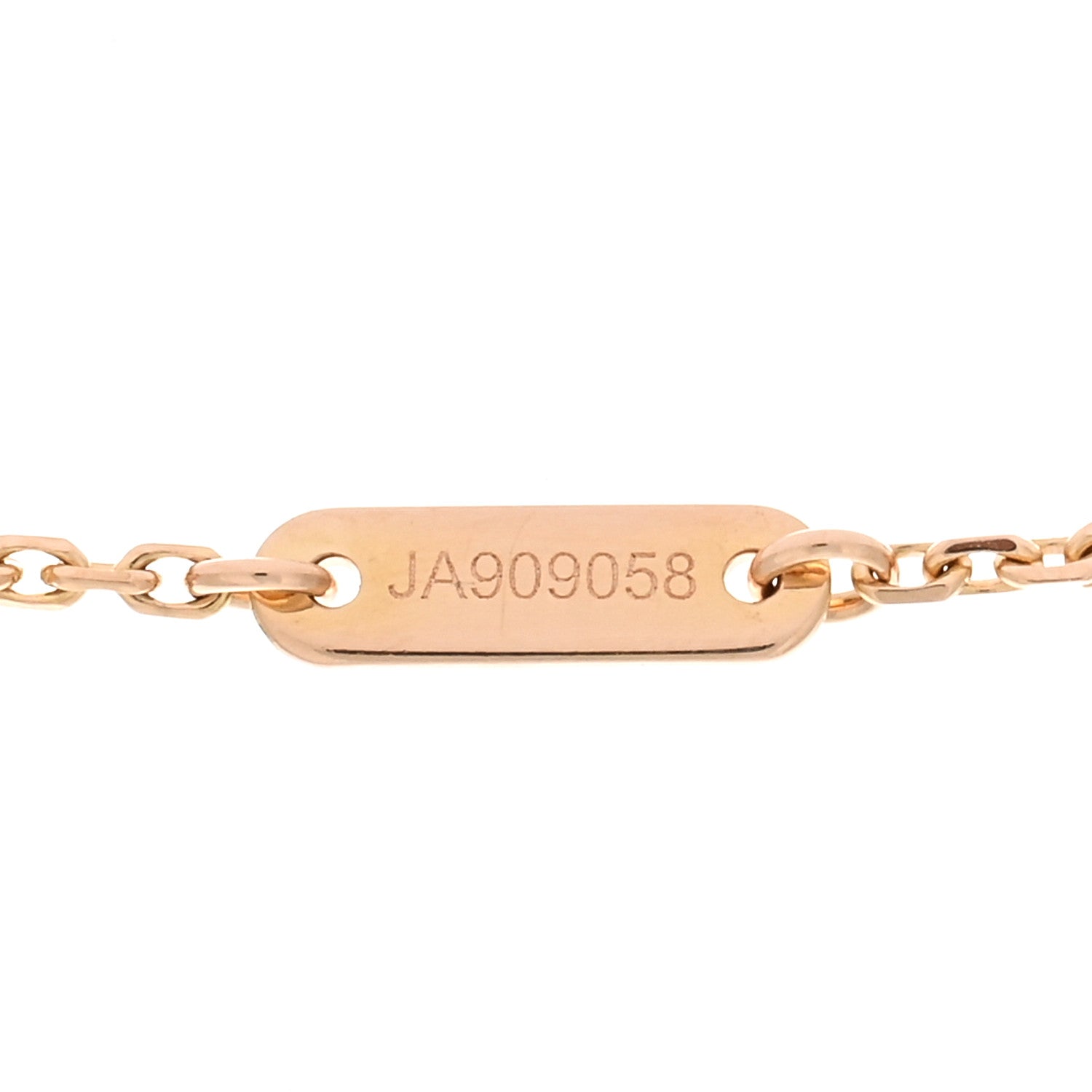 Van Cleef & Arpels 18K Rose Gold Sweet Alhambra Pendant Necklace 4 of 6