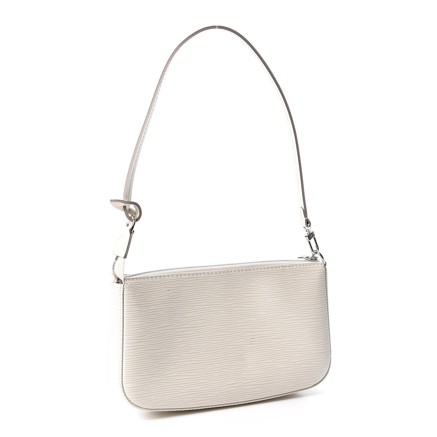 Epi Pochette Accessories NM Ivory