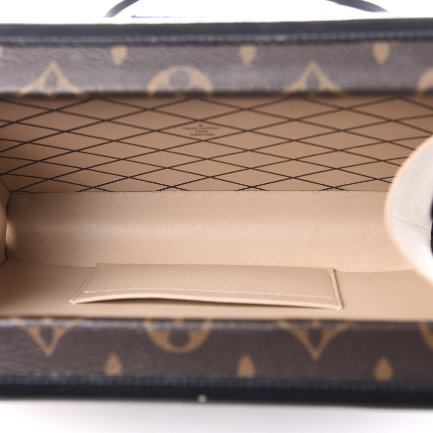 Louis Vuitton Monogram Leopard Corduroy Petite Malle 5 of 9