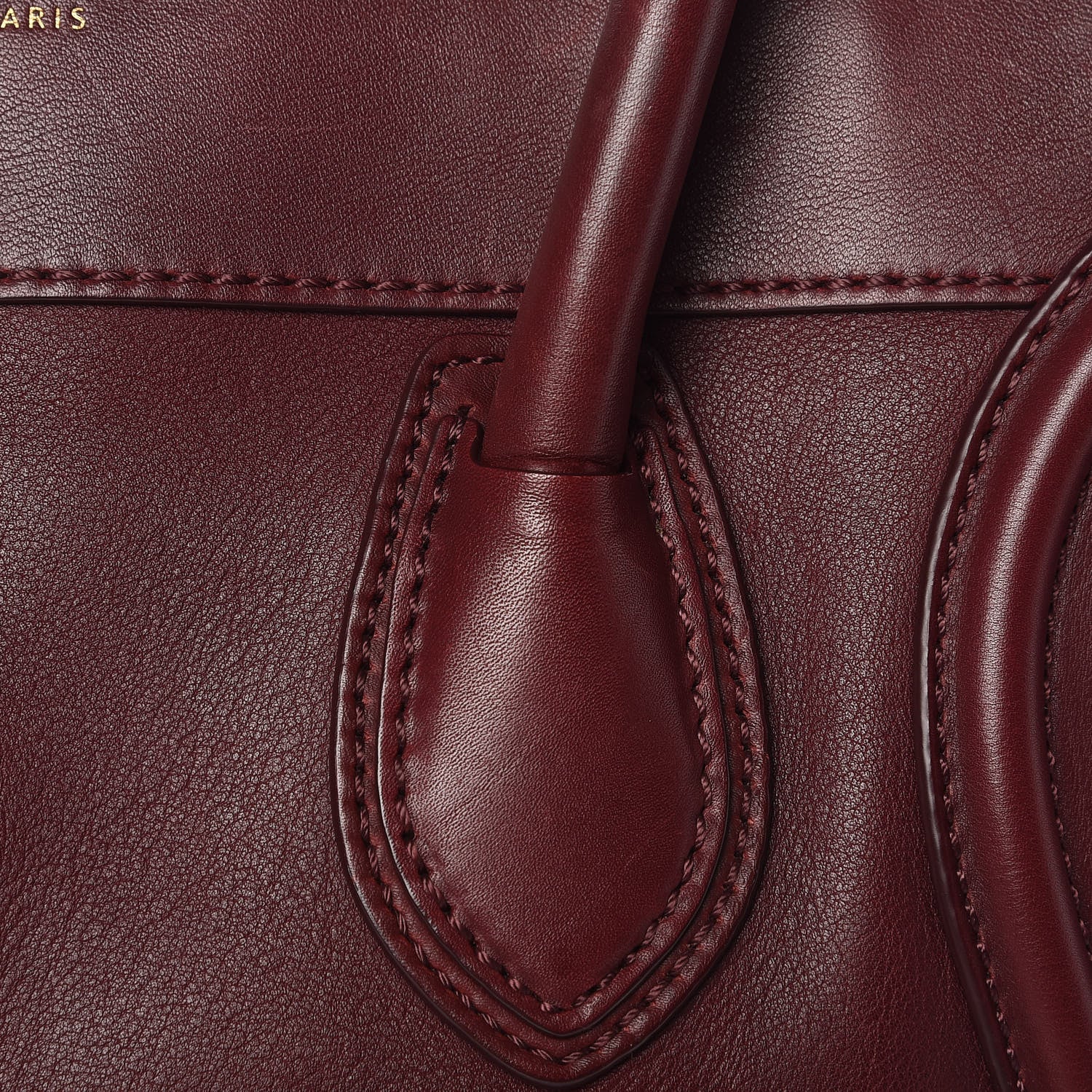 Celine Smooth Calfskin Mini Luggage Burgundy 11 of 17