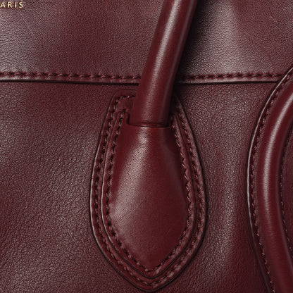 Celine Smooth Calfskin Mini Luggage Burgundy 11 of 17