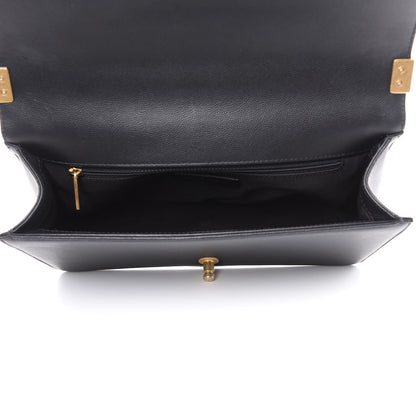 Chanel Caviar Quilted New Medium Boy Flap Black 5 of 14