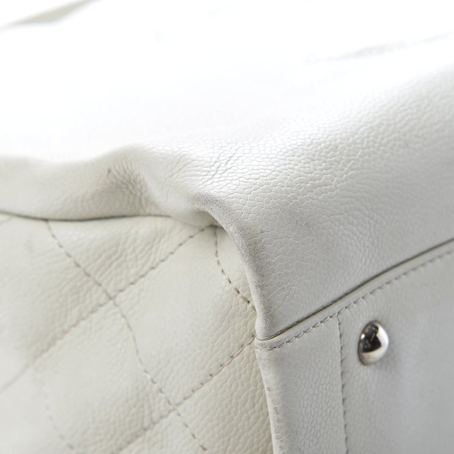 Caviar CC Tote White
