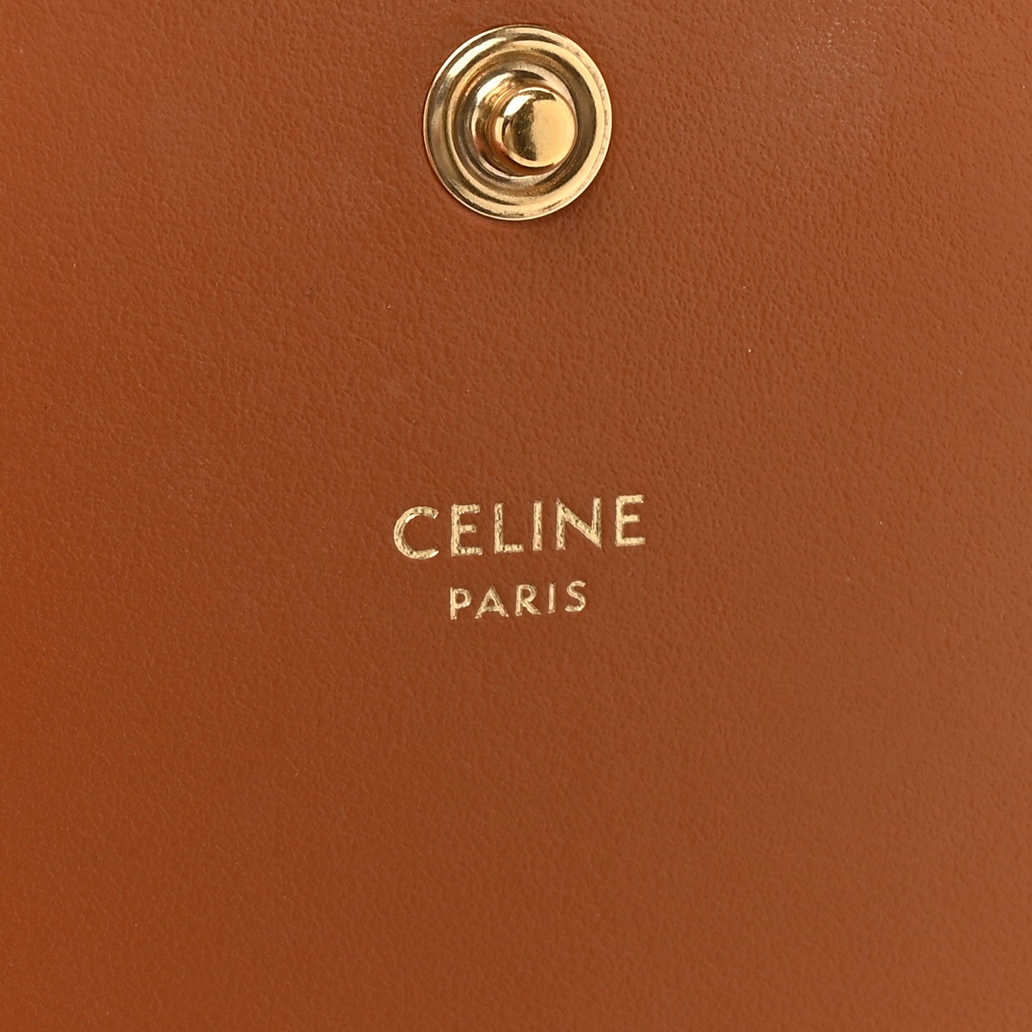 Celine Triomphe Canvas Multipochette Tan 6 of 12