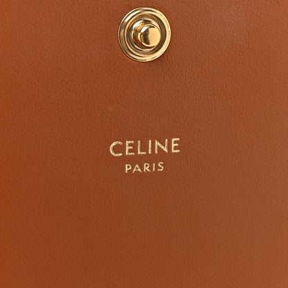 Celine Triomphe Canvas Multipochette Tan 6 of 12