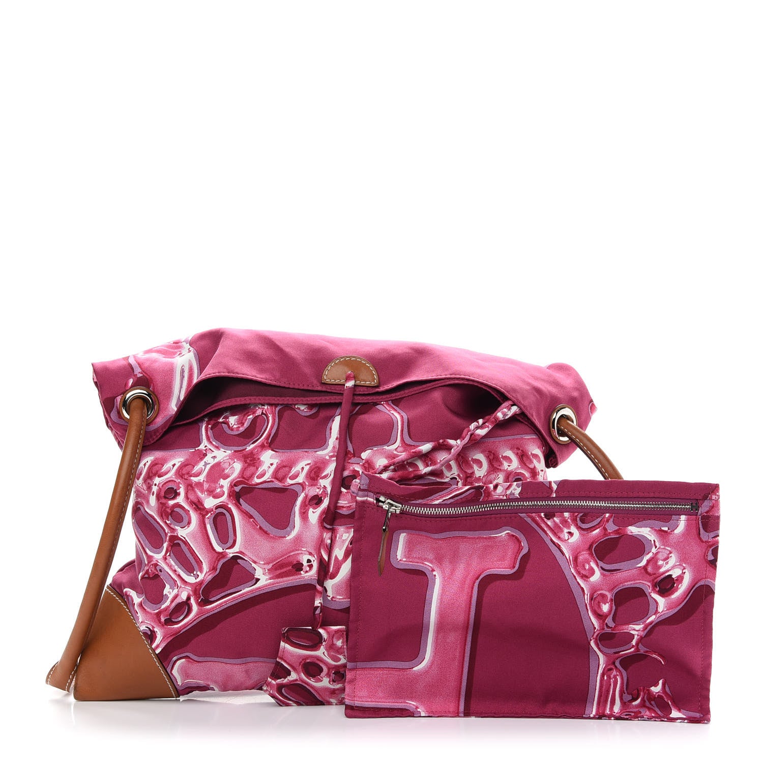 Hermes Silk Vif Argent Silky City 33 PM Pink 1 of 7