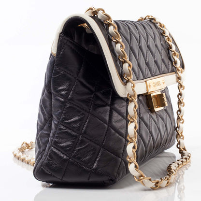 Chanel Glazed Calfskin Mademoiselle Flap 3 of 9