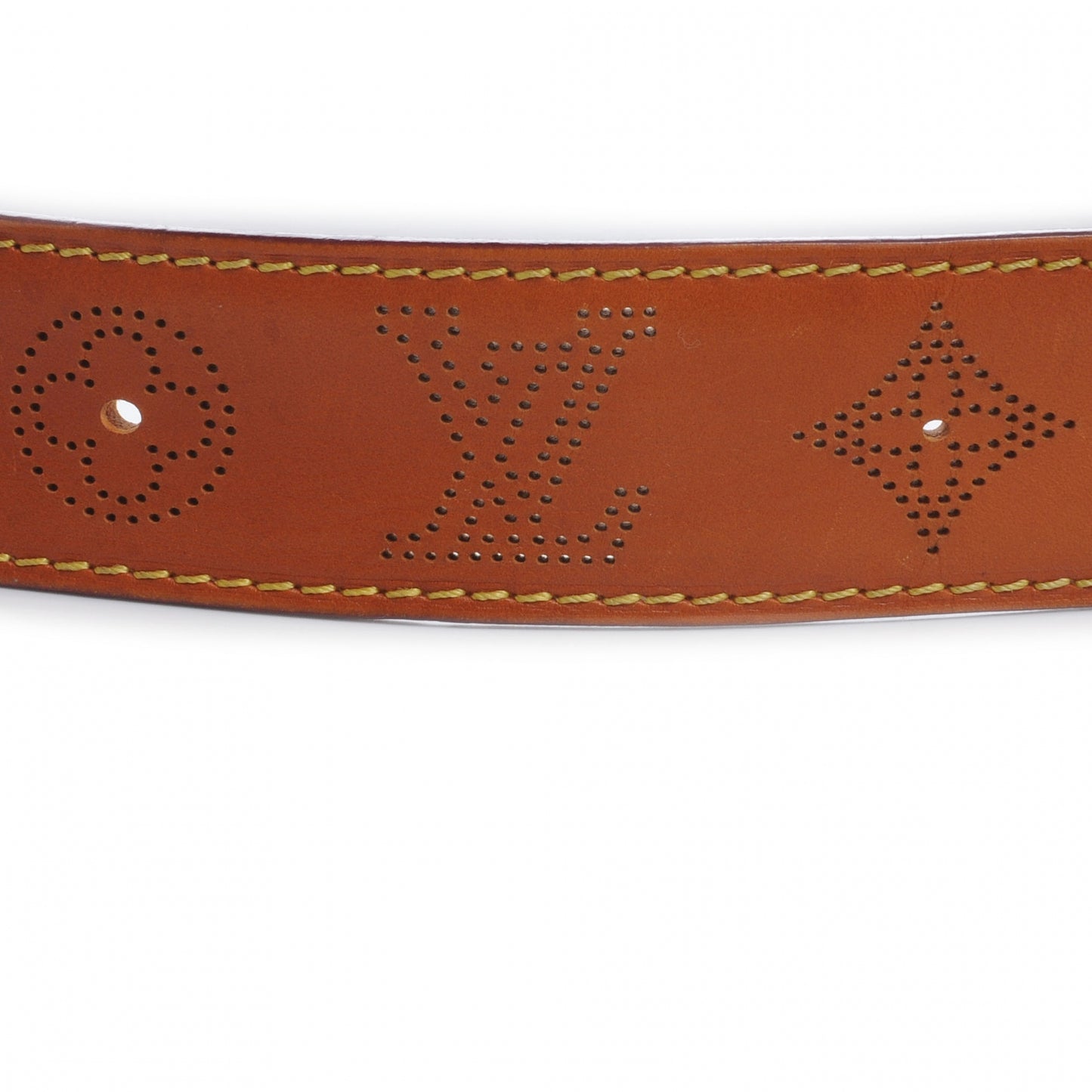 Nomade Perforation Belt 100 40 Caramel