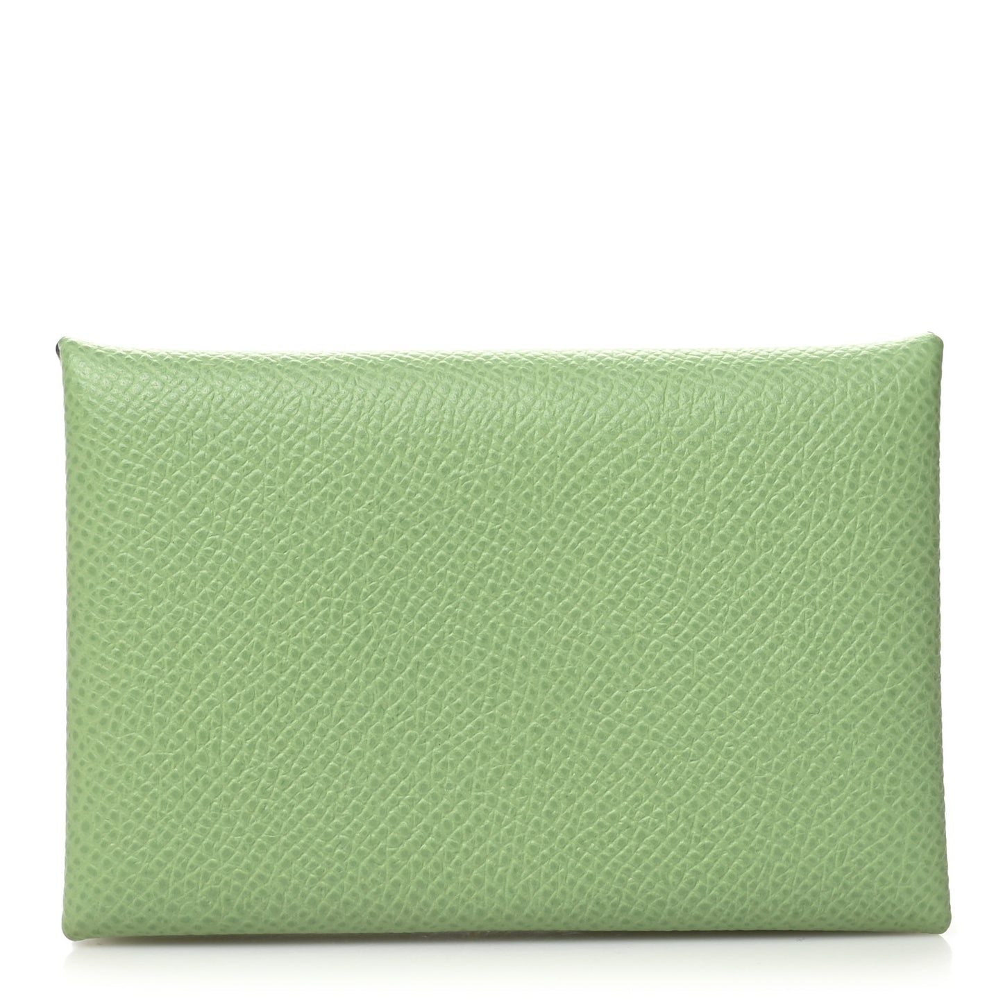 Epsom Calvi Card Case Vert Criquet