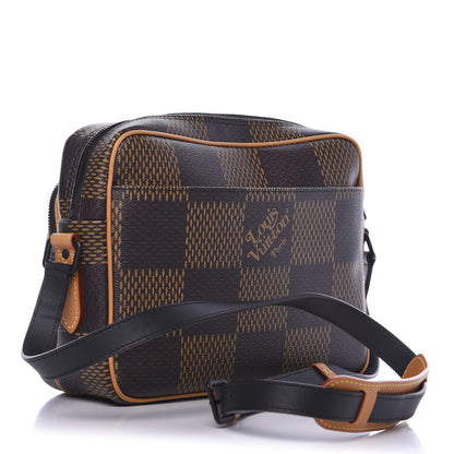 Louis Vuitton X NIGO Giant Damier Ebene Monogram Nil Messenger 3 of 9