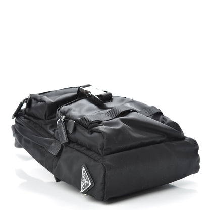 Prada Tessuto Nylon Montagna Sling Backpack Black 4 of 11