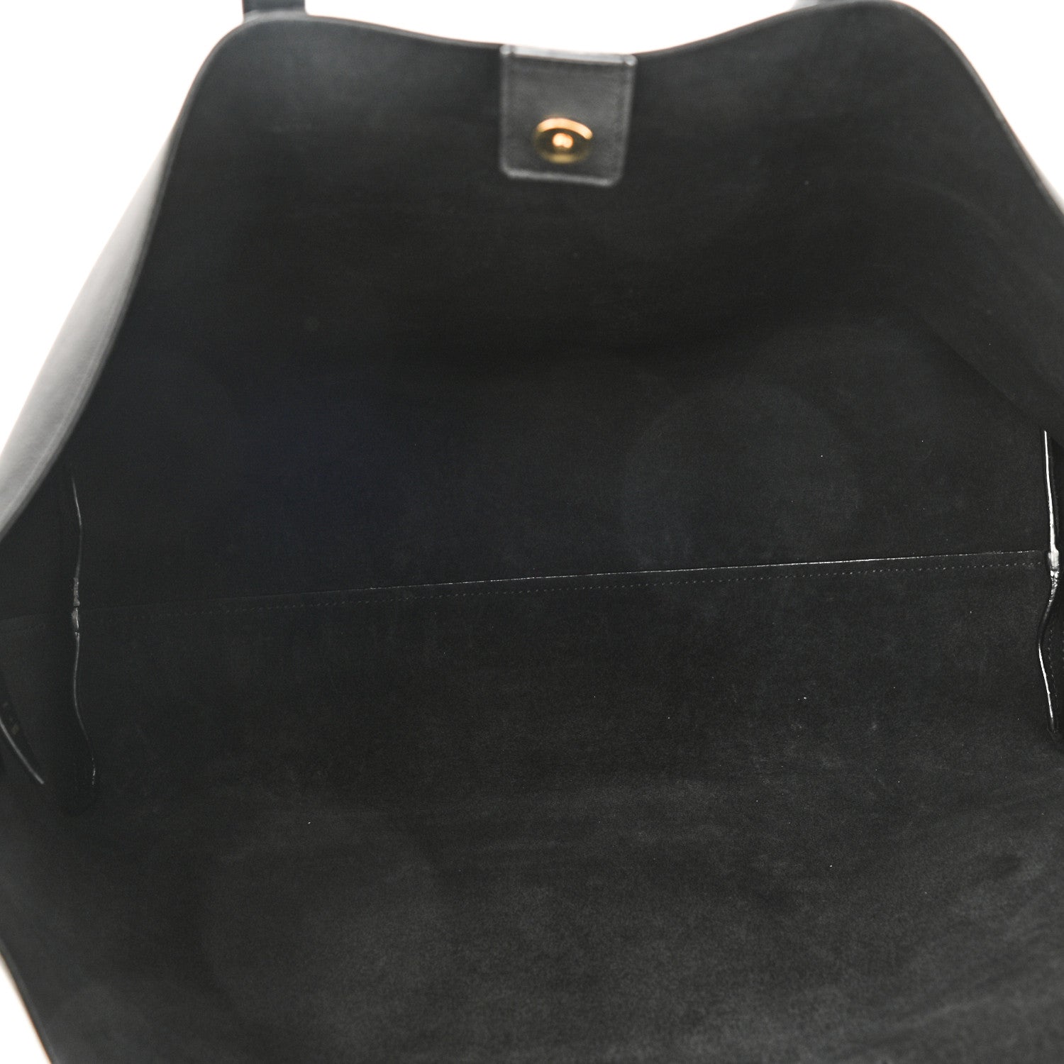 Saint Laurent Calfskin Large Shopping Tote Black 6 of 11