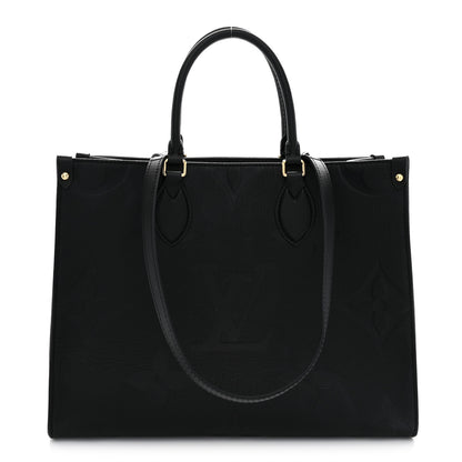 Louis Vuitton Empreinte Monogram Giant Onthego MM Black 1 of 11