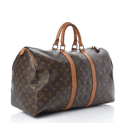 Louis Vuitton Monogram Keepall 50 3 of 13