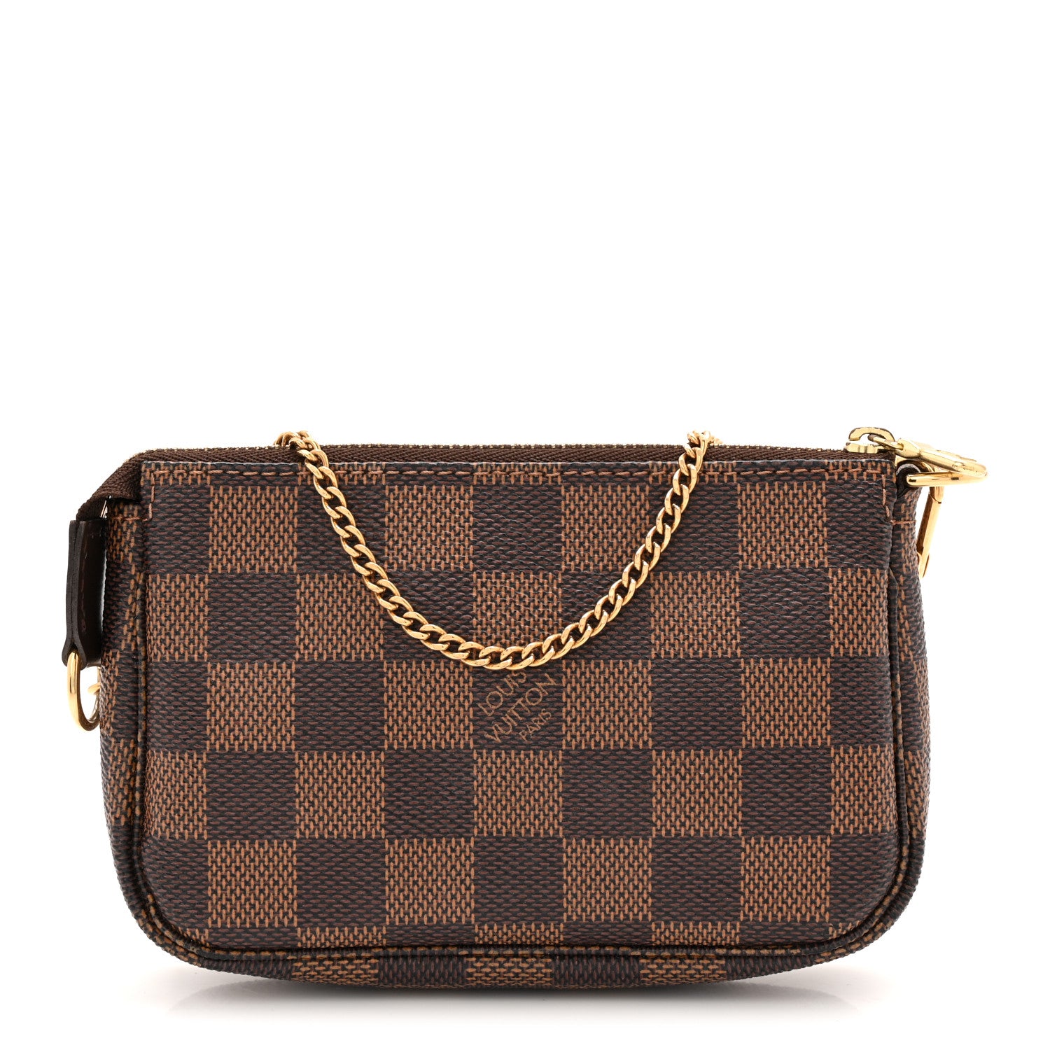 Louis Vuitton Damier Ebene Mini Pochette Accessories 1 of 7